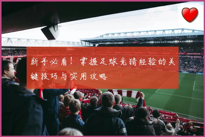 新手必看！掌握足球竞猜经验的关键技巧与实用攻略